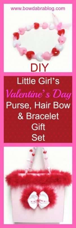 DIY Little Girl’s Valentine’s Day Purse