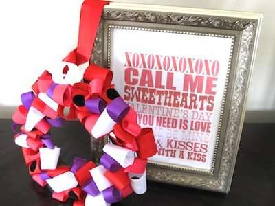 How to Make a Ribbon Wreath