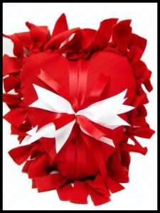 Valentine’s Day Heart Pillow 