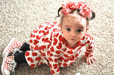 beautiful & special heart bows 