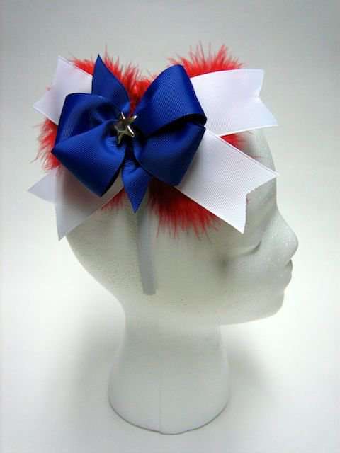 4th of July Beautiful Patriotic Hair Bow