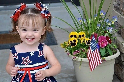 firecracker_final 4th of July Mini Bowdabra Hair Bows