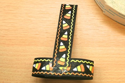 Double Sided Tape Halloween Crafts