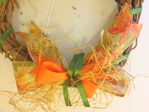 Thanksgiving Decor: Fun Fall Wreath Thanksgiving Decor: Fun Fall Wreath