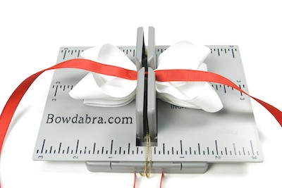 Handmade Christmas Gifts: Bowdabra Holiday Hair Bows Mini Bowdabra and Hair Bow Tool
