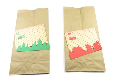 Holiday Gift Wrapping: Handmade Christmas Gift Bags Bowdabra gift bags