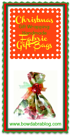 holiday ribbons and bows