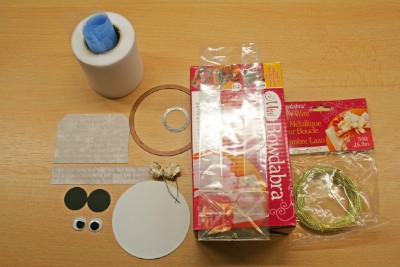 Make Snowman Candy Filled Treat Bags