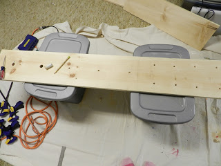 Tips for Organizing Craft Supplies: DIY Wooden Ribbon Holder