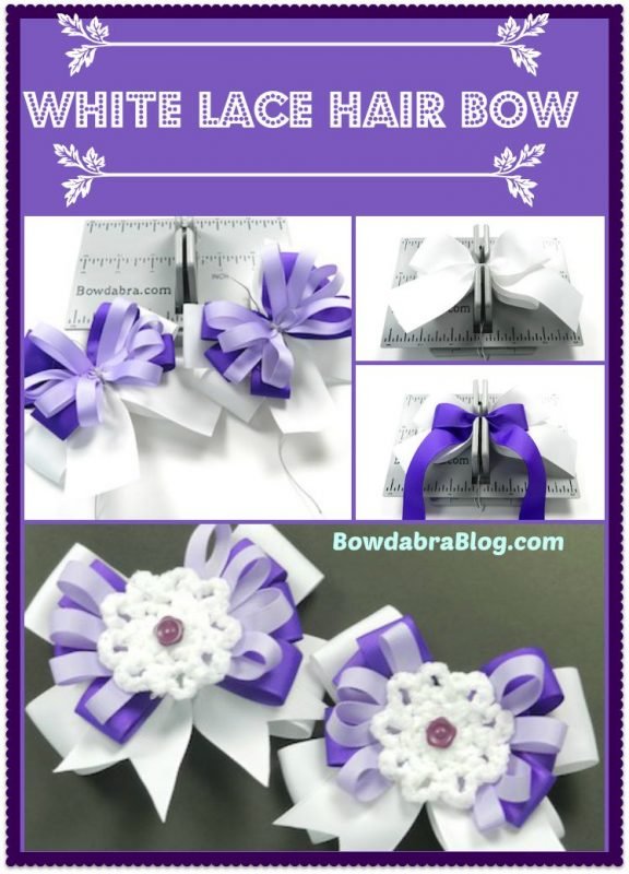 Lace Hair Bow