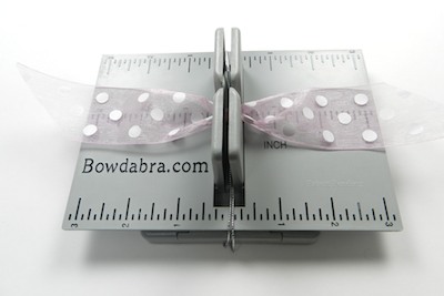 Hair Bow Tool & Ruler with ribbon