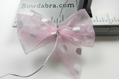 Handmade Ribbon Hearts and Bows Garland 