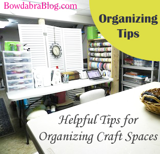 Tips for Organizing Craft Spaces