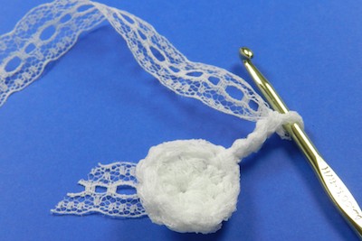 Lace Flower ribbon bow maker