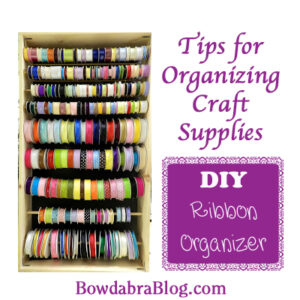 ribbon organizer