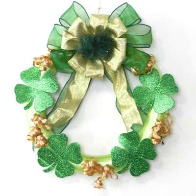 DIT St. Patrick’s Day Wreath