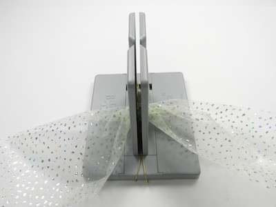 Making a Mardi Gras Wreath with Beads and Mask