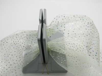 Mardi Gras bead wreath