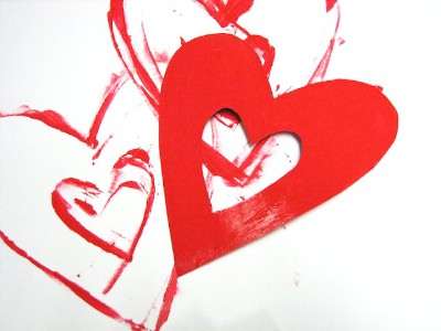 Handmade Heart Craft Idea DIY valentine crafts