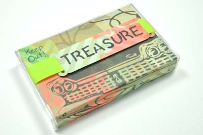 Recycle Cassette Tapes into Little Treasure Boxes 3