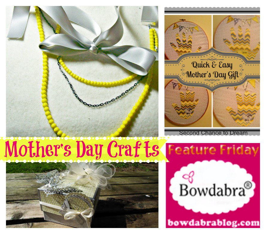 Bowdabra Feature Friday Mother's Day ideas Handmade DIY Gifts for Mom
