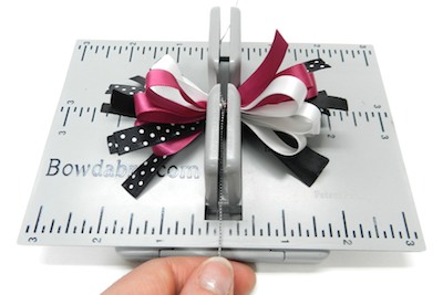Hair Bow Tutorial- Pink and Black Hair Bows 13 (1)