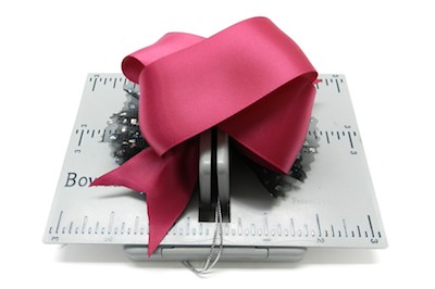 Hair Bow Tutorial- Pink and Black Hair Bows 4 (3)