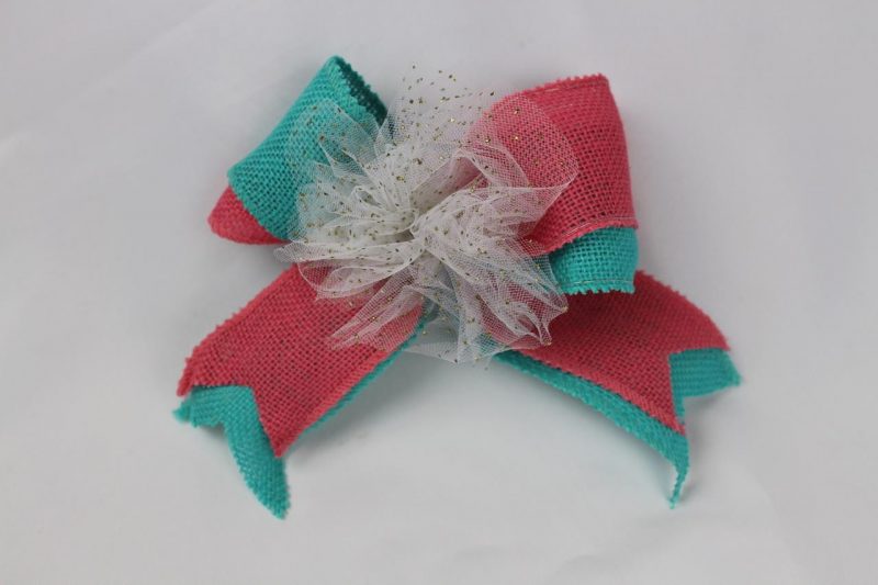 Hair Bow Tutorial- Pink and Black Hair Bows 17 (1)