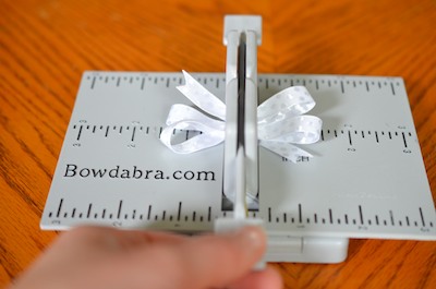 White Scrunchy Ribbon