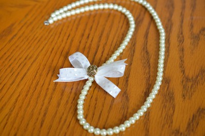 White Wedding necklace