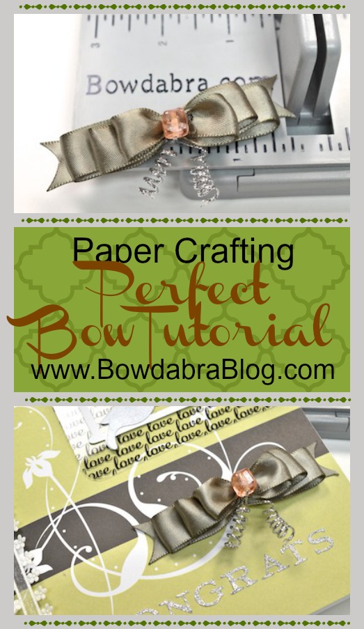 Make a Bow with Ribbon 