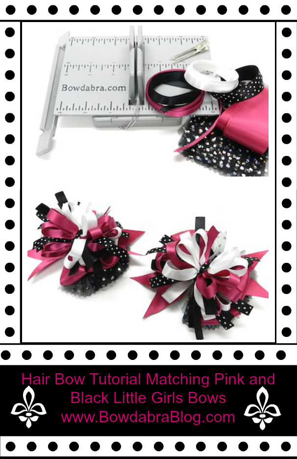 matching hair bows