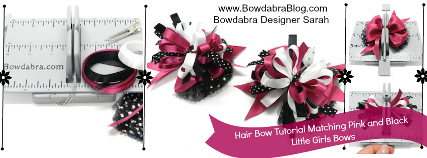 Matching Hair Bow Tutorial