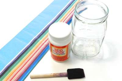 Kids Craft Stained Glass Mason Jars 1