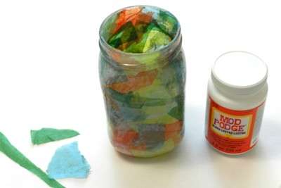 Kids Craft Stained Glass Mason Jars 7 (1)