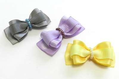 Layered Top Knot Bow 16