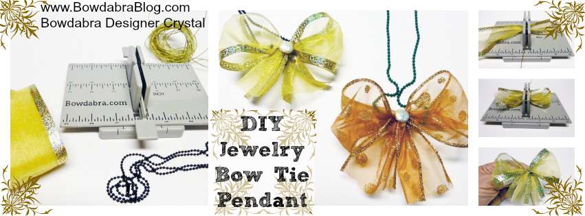 {DIY Jewelry} Bow Tie Pendant