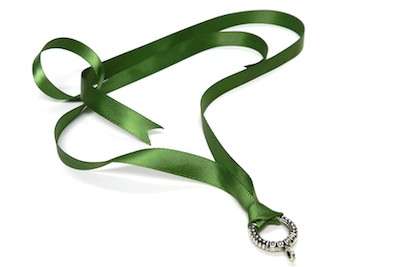 {DIY Jewelry} Ocean Charms and Dangles Ribbon Necklace 2