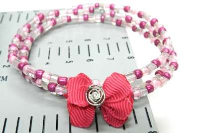 {DIY Jewelry} Seed Bead Bangle Bracelet 14