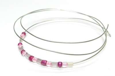 {DIY Jewelry} Seed Bead Bangle Bracelet 4