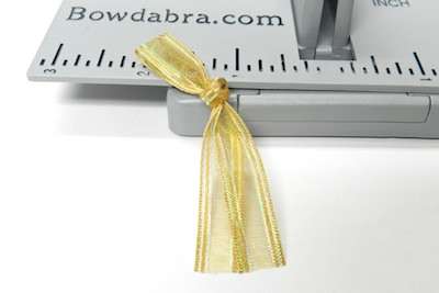 How To Make Bows for Gift Tags