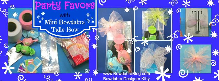 Party Favors with Mini Bowdabra Tulle Bow