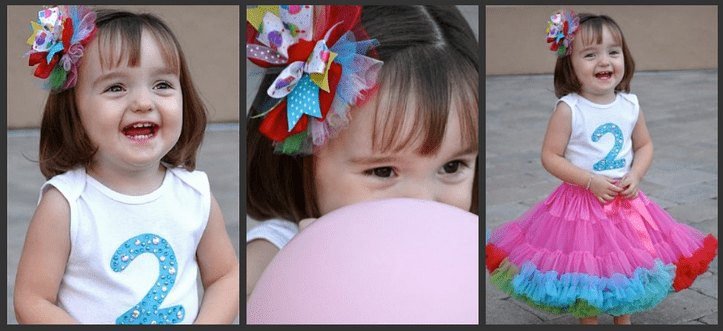 Birthday Burst Hair Bowdabra Bow