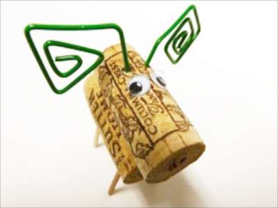 Perfect Wine Cork Christmas Reindeer