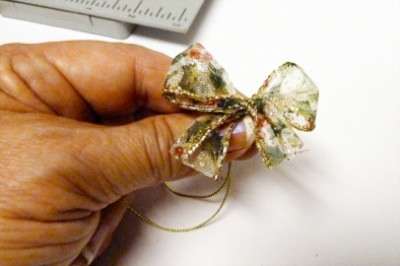 Wine Cork Reindeer with Bowdabra ribbon