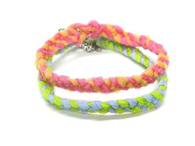 Bowdabra Blog Braided Ribbon Bracelet