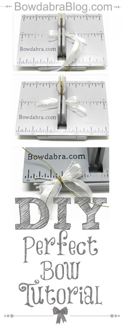 DIY Perfect Bow Tutorial