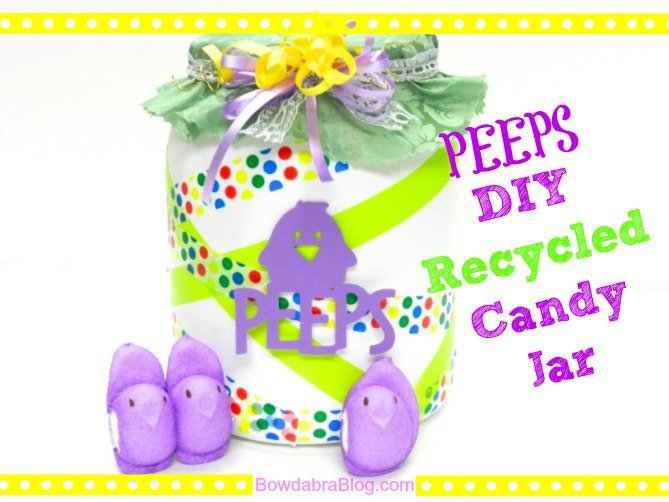 Peeps Candy Jar
