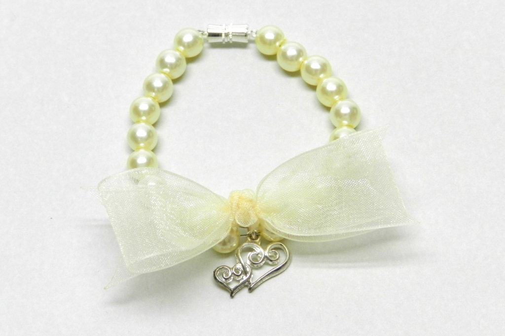 Bridal Bracelet with Bowdabra Bow 13