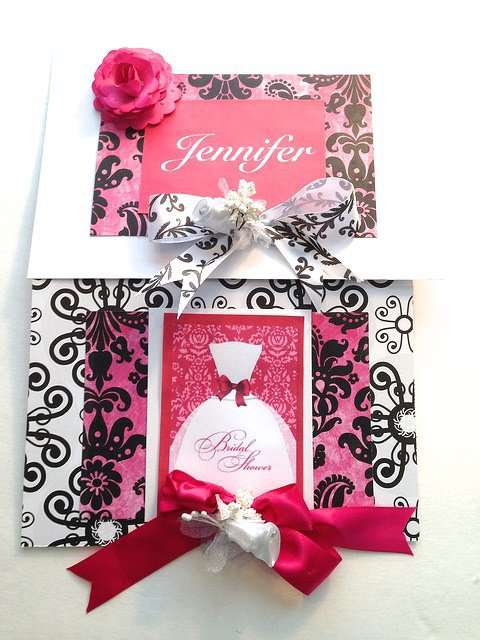 Bridal Shower Card with Bow